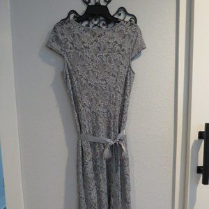 Gray Lace Evening/Prom Dress